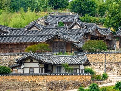 Yangdong,Village,Of,Gyeongju,,A,Traditional,Yangban,(upper,Class),Village